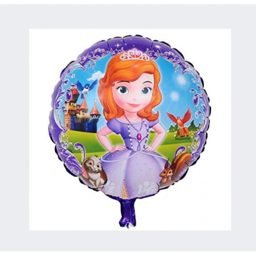 BALLOON FOIL SOFIA THE 1ST 45*45CM BALLOON FOIL SOFIA THE 1ST 45*45CM